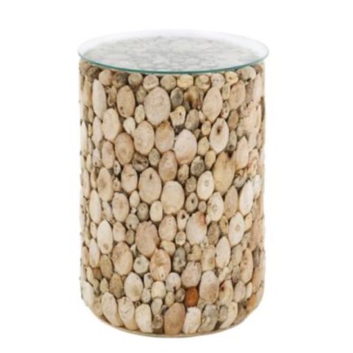 Driftwood side table