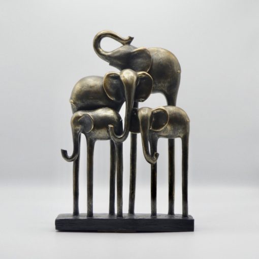 Elephant family group