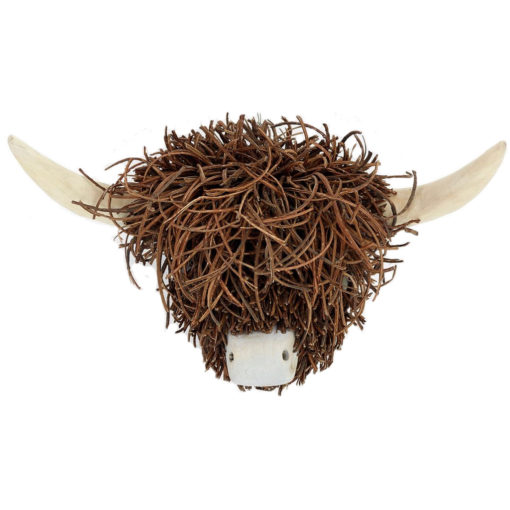 Highland cow bust