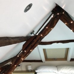 Alternative view of 5m LED fairy light string  (mains powered)