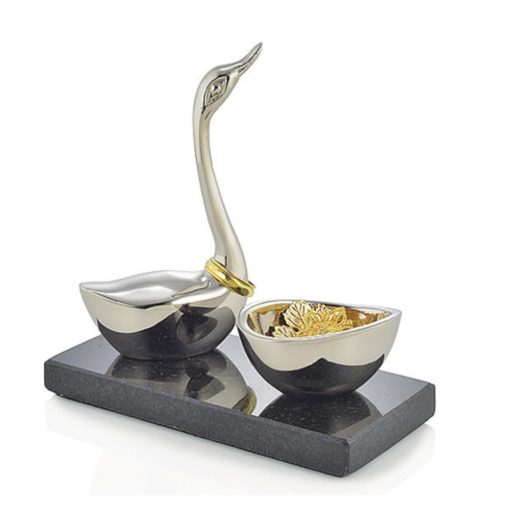 Swan ring and earring holder