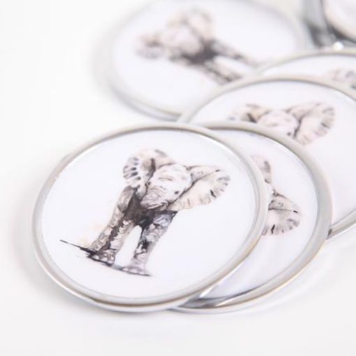 Elephant coaster set