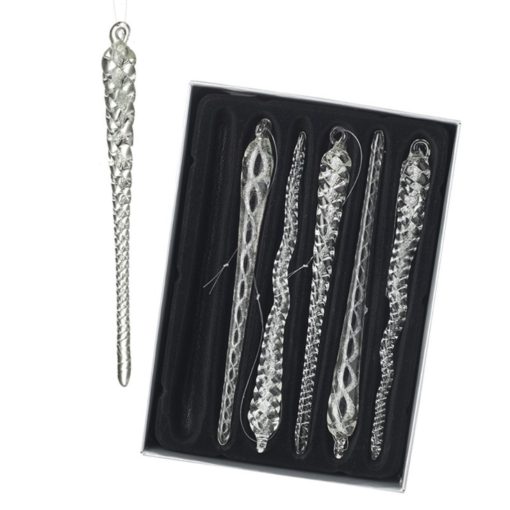 Icicle hanging decoration set