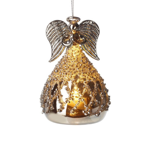 Beaded light up angel