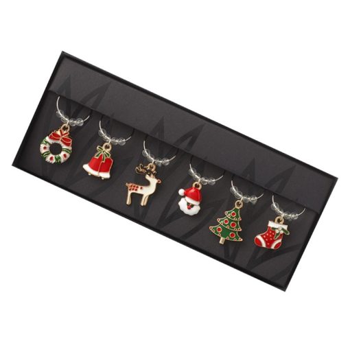 Wine charm set of 6