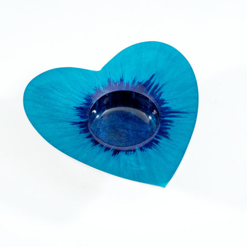 Ocean heart tea light holder