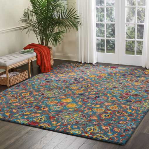 Kaleidoscope teal