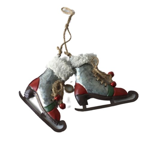Pair of ice skate hangers