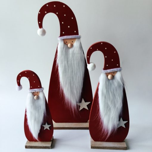 Santa with long beard