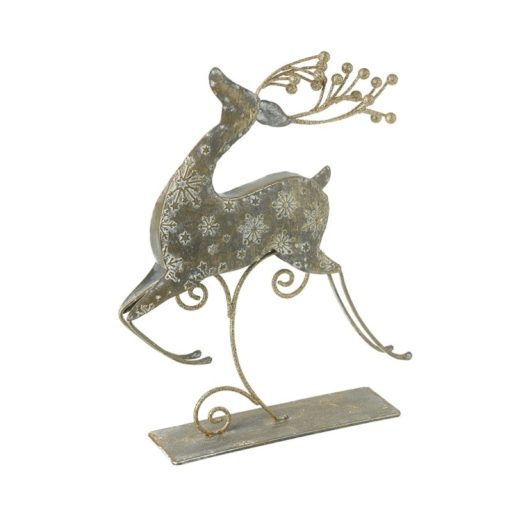 Snowflake leaping reindeer small