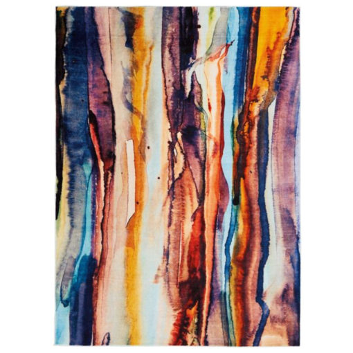 Watercolour stream rug