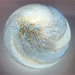 Alternative view of Moonstone glass lamp