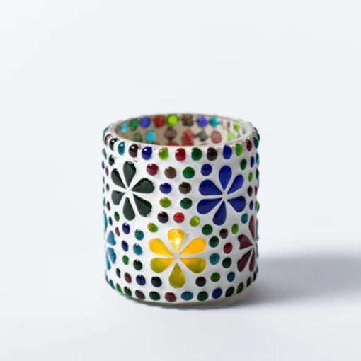 Mosaic tea light