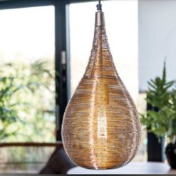 Marmaris spiral pendant lamps