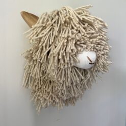 Alternative view of Buttercup sheep wall busts