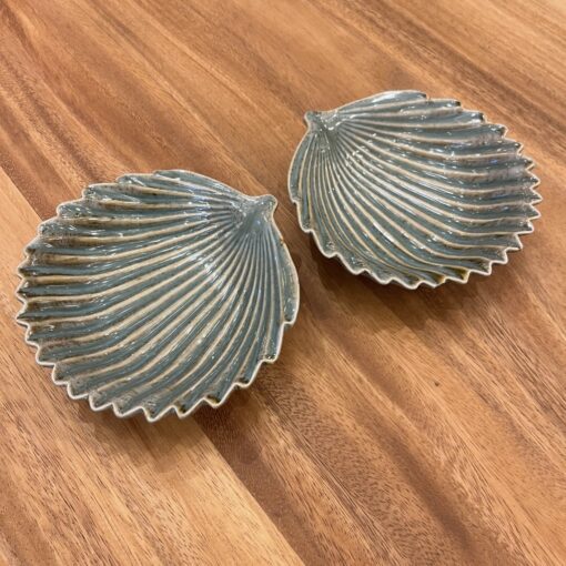 Ceramic shell dish