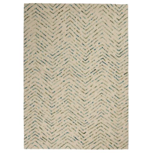 Tribal chevron ivory