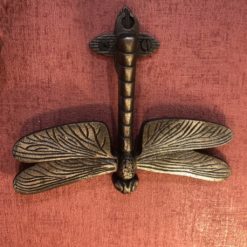 Alternative view of Dragonfly door knocker