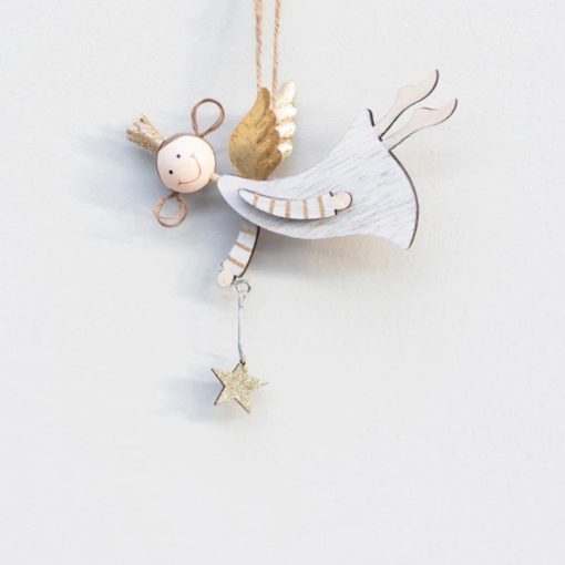 Flying angel decoration