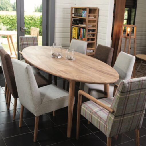 Coast oval dining table