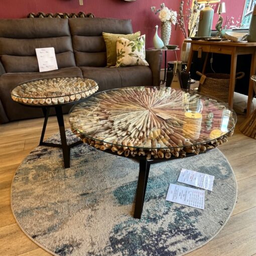 Fiji round coffee table