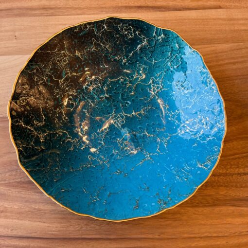 Ocean ripples bowl