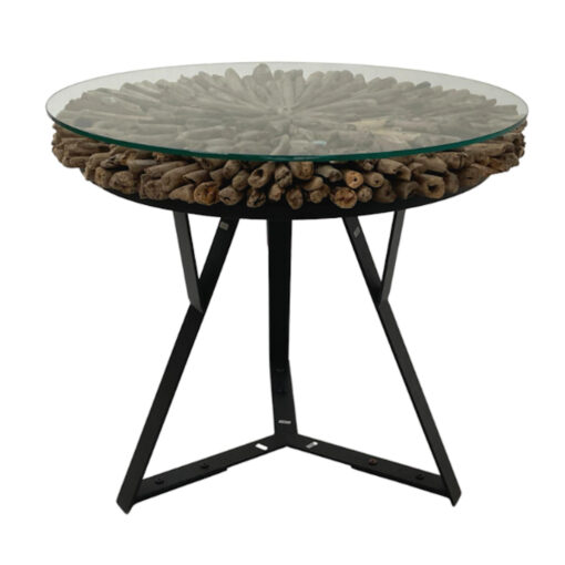 Fiji round side table