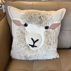 Alternative view of Rambo sheep cushion