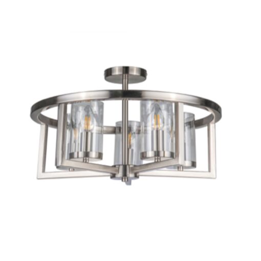 Admiral semi-flush lighting