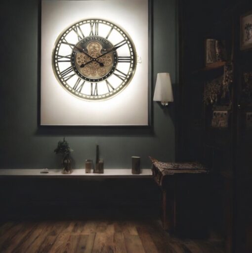 Vintage clock gold
