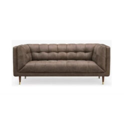 Alternative view of Dante plush leather sofa collection