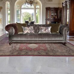 Alternative view of Vintage glamour fabric sofa collection