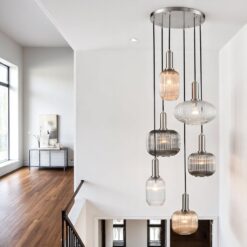 Alternative view of Boutique six light pendant - pick 'n mix