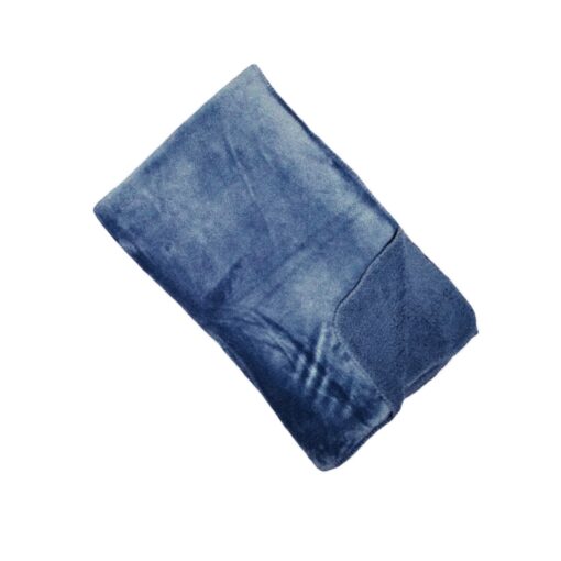 Snuggle denim throw